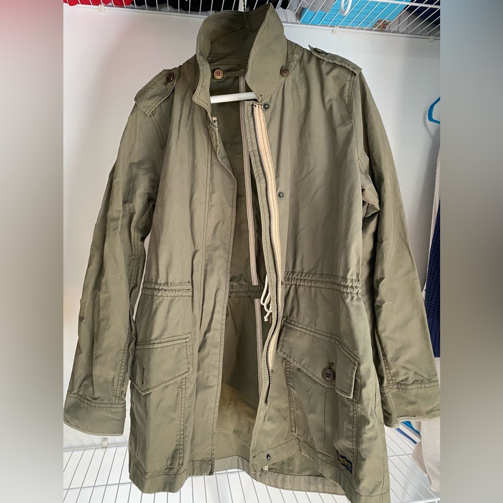 Abercrombie and Fitch Jacket with attached vest; Women Size Medium - Picture 5 of 6